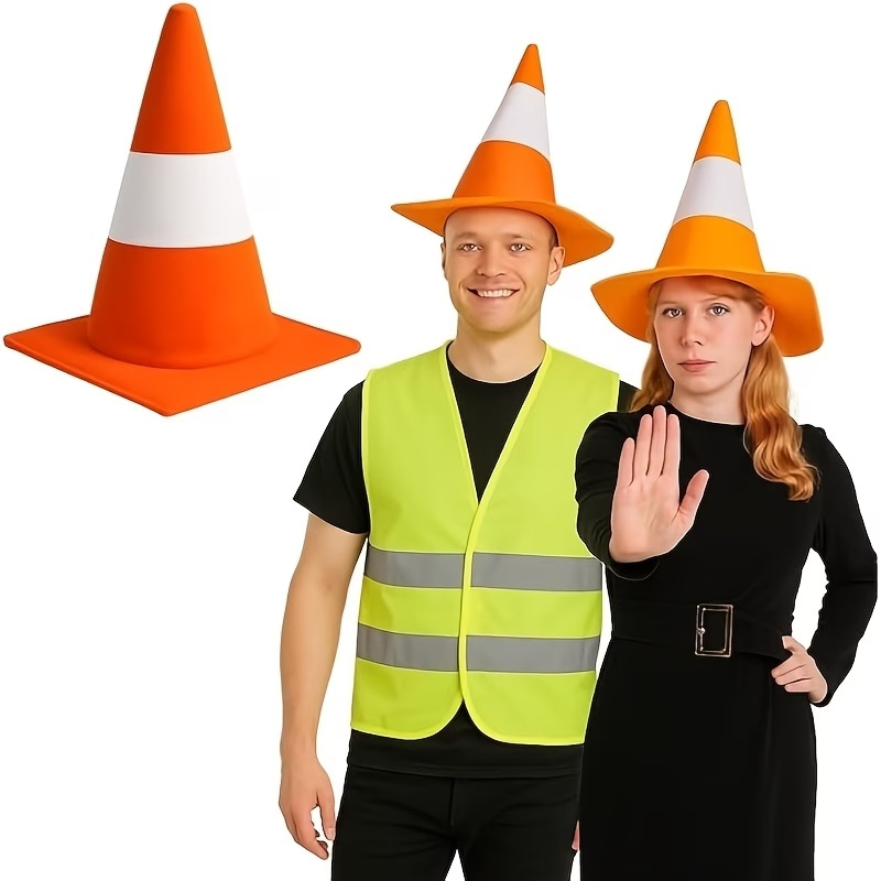 Foldable Traffic Cone Theme Ha - Party Hat Cone review and price