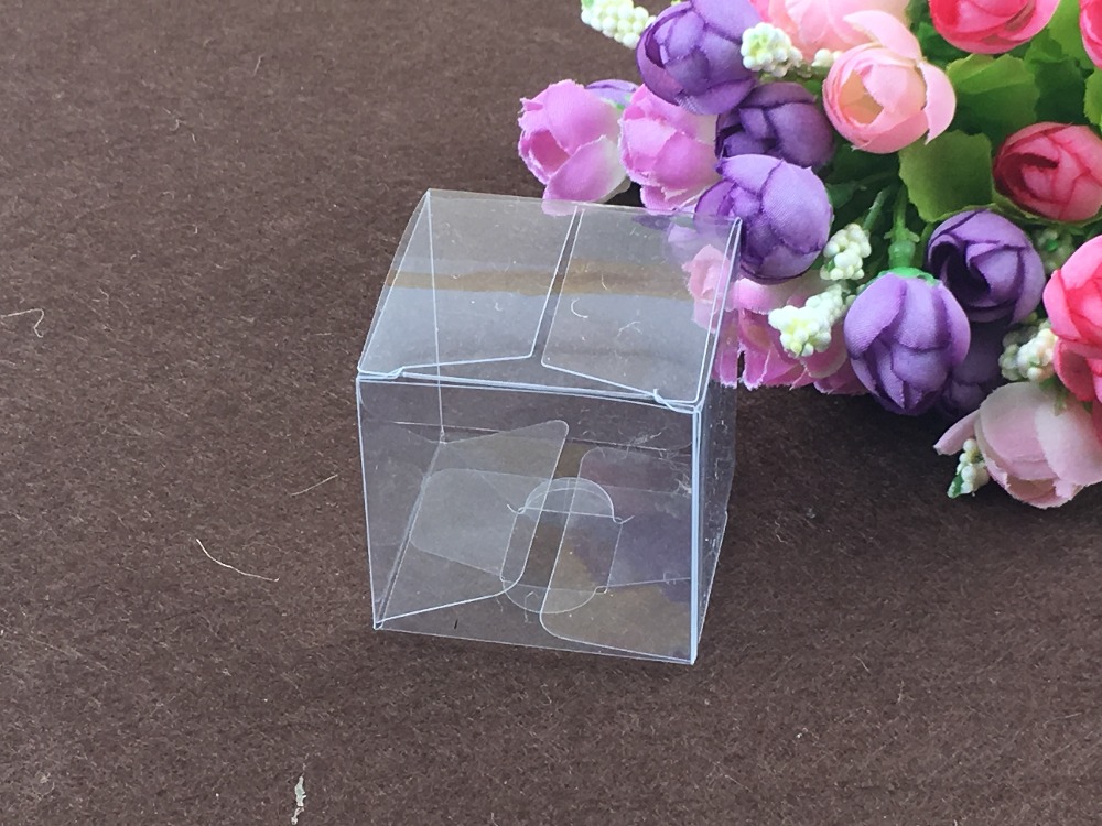 50pcs 9*9*9cm clear plastic pv - Event Party Box review and price