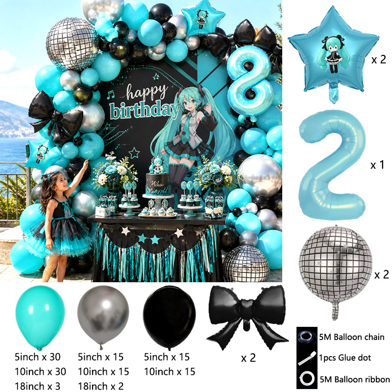 Hatsune Miku Virtual Singer Ba - Balloon Arch Kit review and price