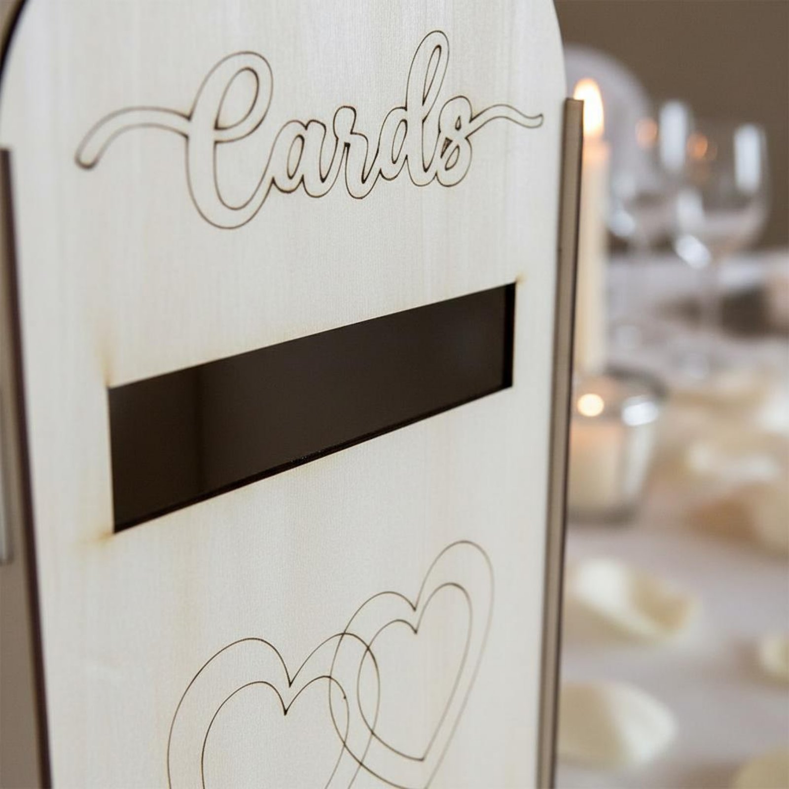 Wooden Wedding Card Box Laser  - Event Party Box review and price