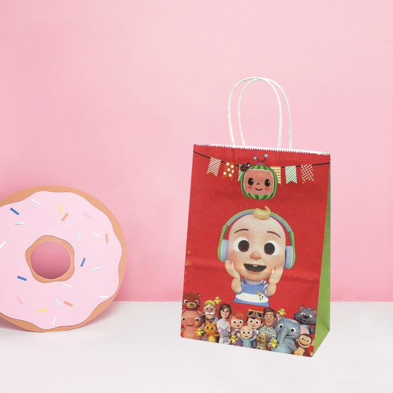 Cocomelons Party Gift Bag Set  - Party Favor Bag review and price