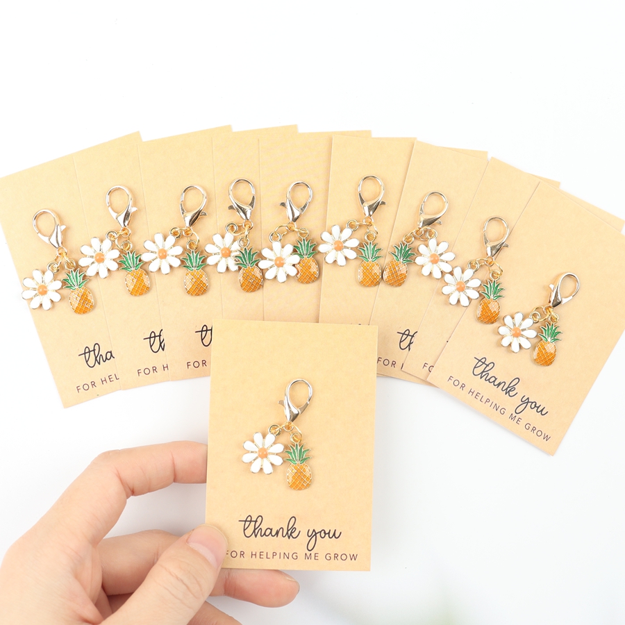 10 Mini Pineapple Keychains, w - Event Party review and price
