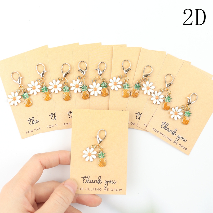 10 Mini Pineapple Keychains, w - Event Party review and price