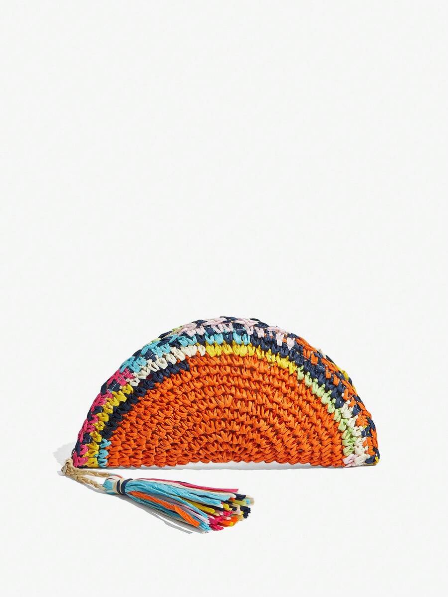 Ladies, Women Clutchs, Straw B - Paper Straw Color review and price