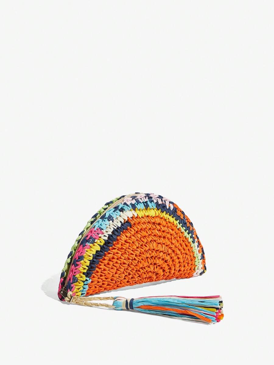 Ladies, Women Clutchs, Straw B - Paper Straw Color review and price