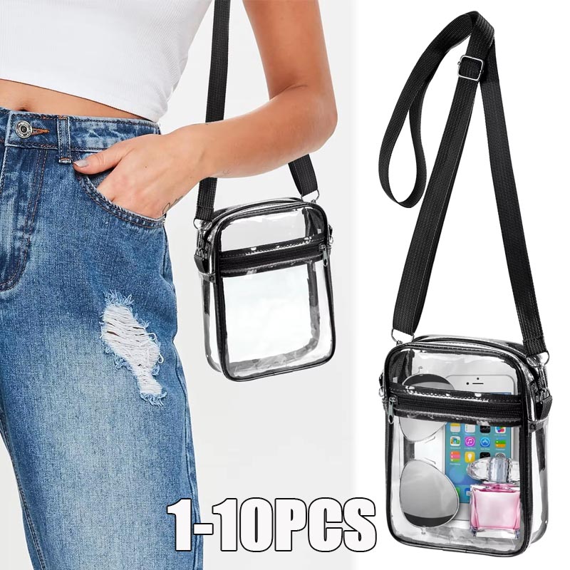 1-10PCS Women Clear Crossbody  - Event & Party Supply review and price
