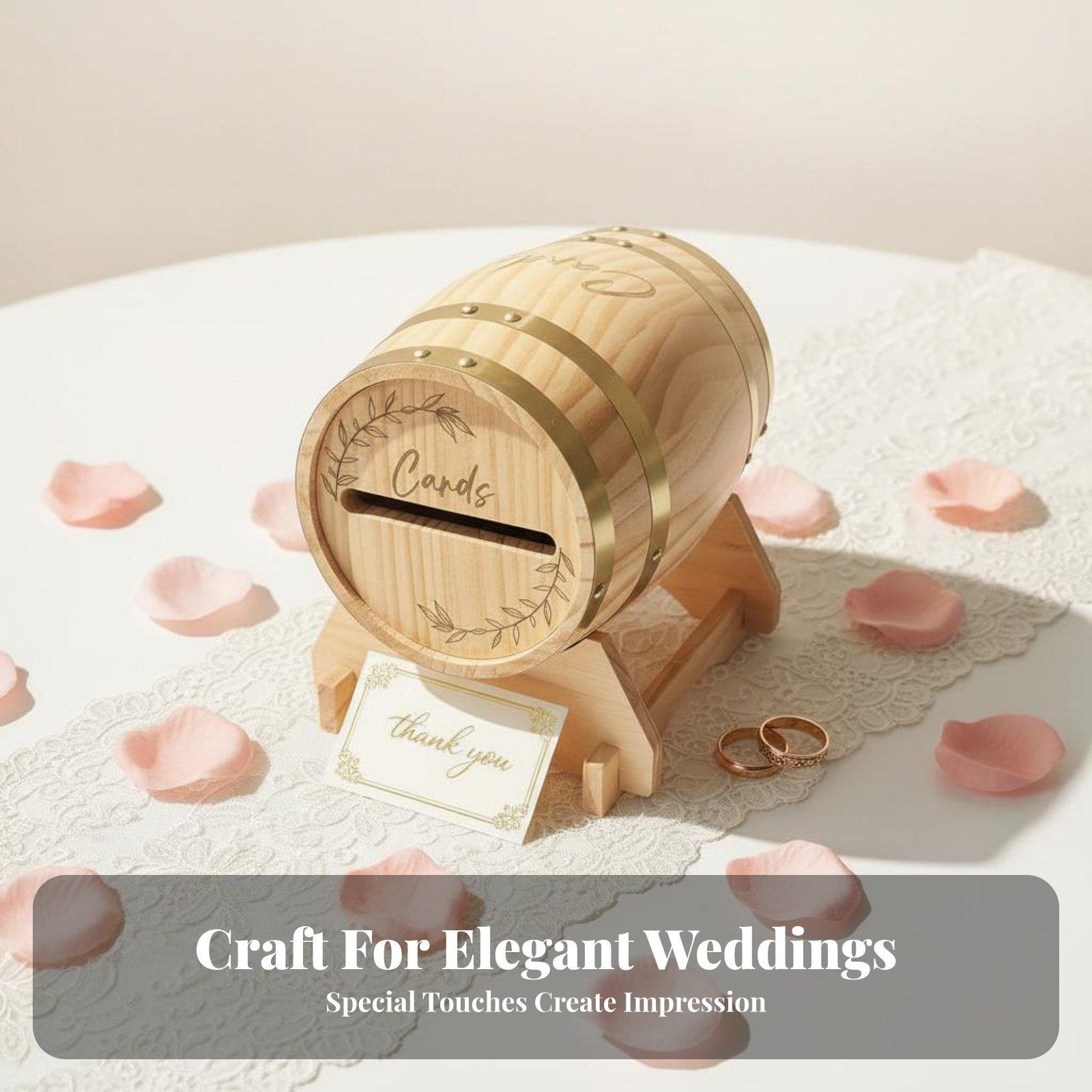 Rustic Solid Wood Card Box Bar - Event Party Box review and price