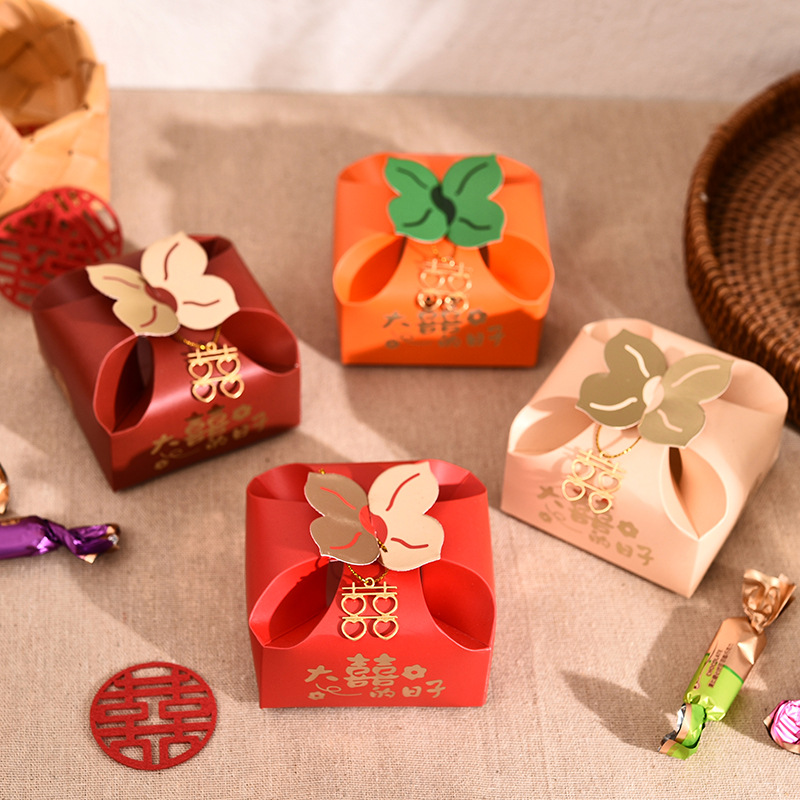 50pcs Orange Portable Gift Box - Event Party Box review and price