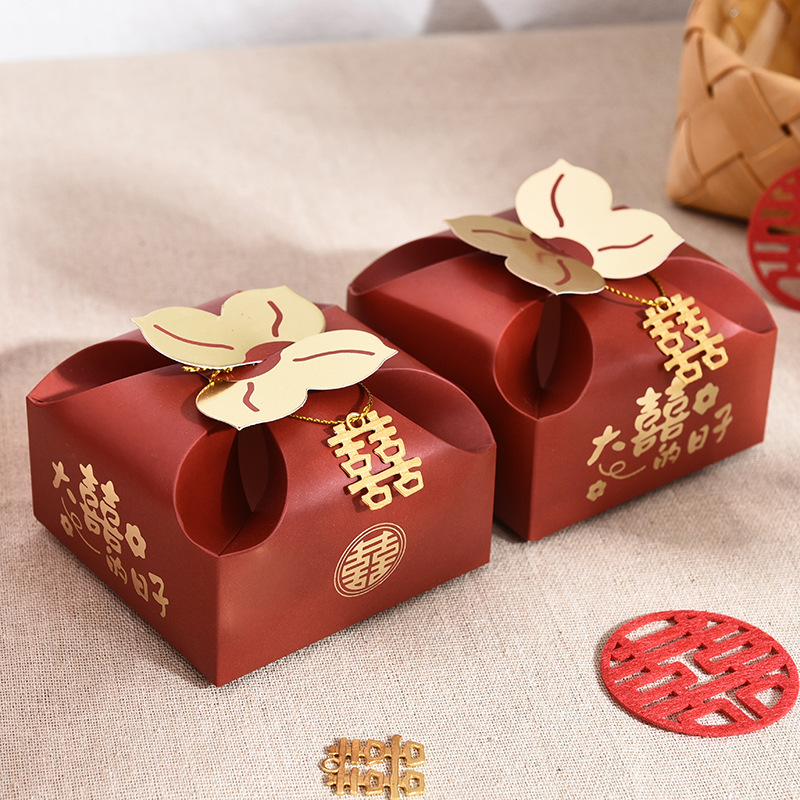 50pcs Orange Portable Gift Box - Event Party Box review and price